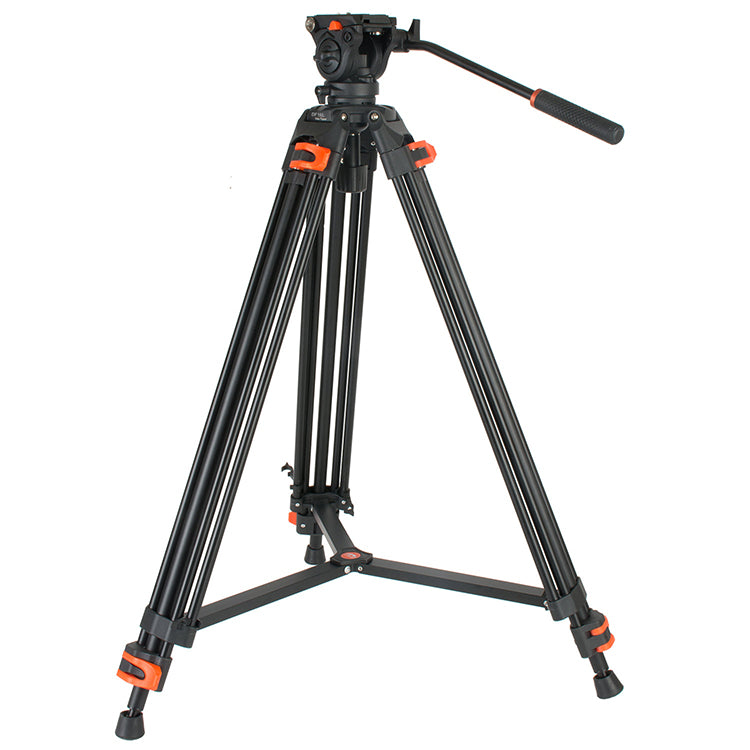 Kit Tripie con cabeza de video fluido COMAN DF16L