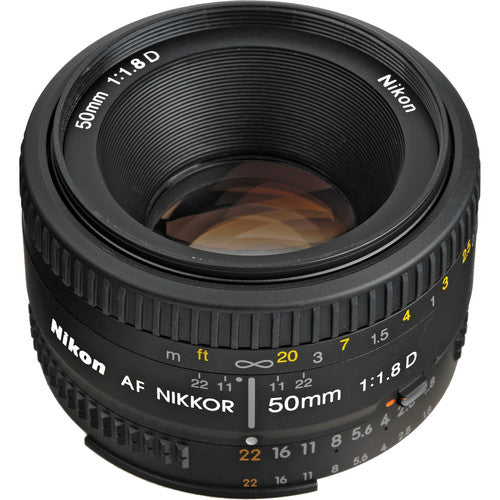 lente Nikon AF NIKKOR 50 mm f / 1.8D