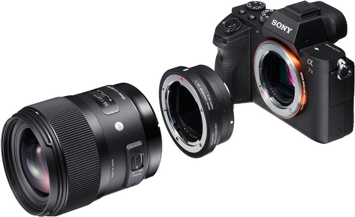 Sigma MC11 adaptador auto enfoque para lentes Canon en cámaras Sony