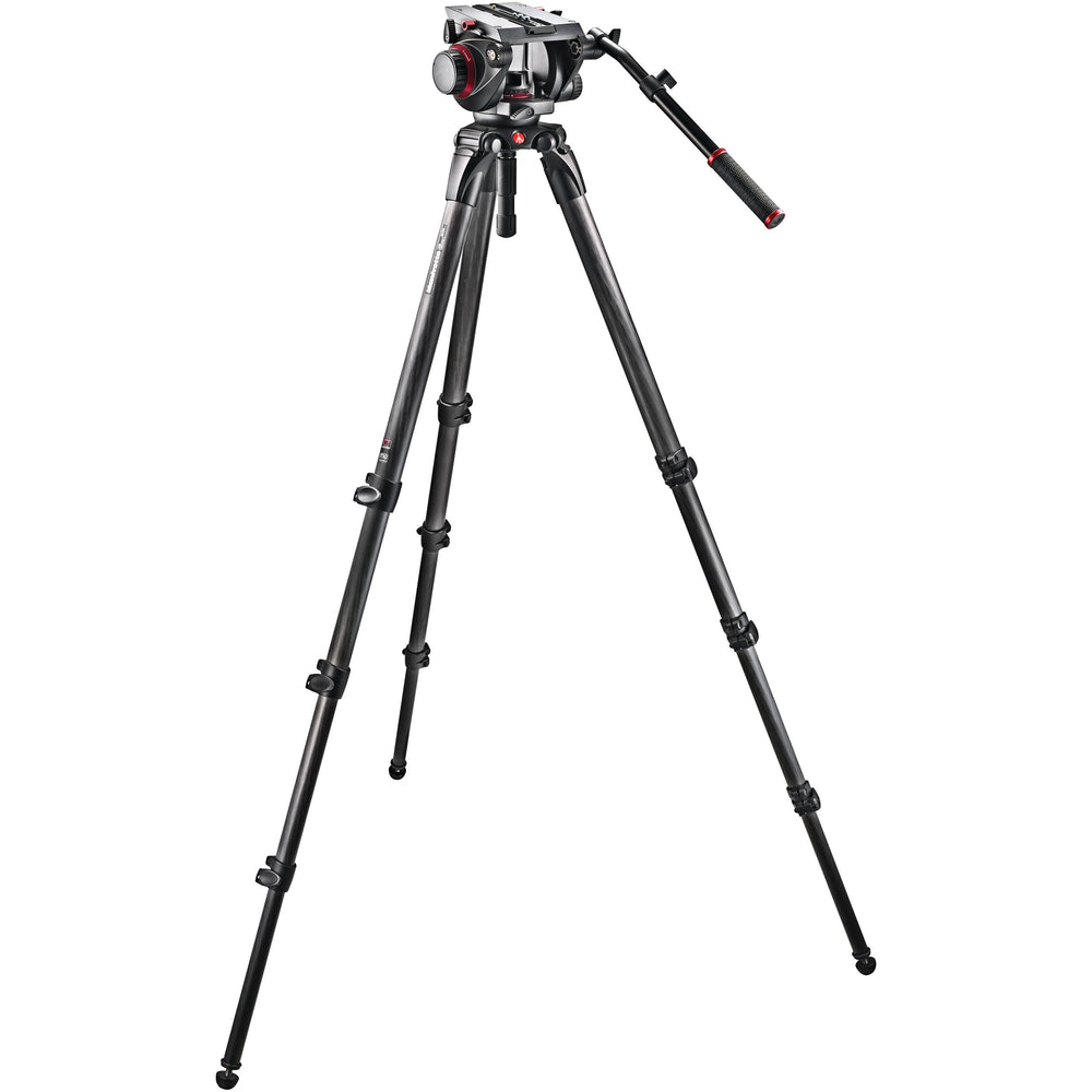 Tripié con Cabeza Fluida de Video Nitrotech N8 MVKN8CTALL Manfrotto 536