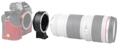 VILTROX EF-NEX IV Soporte del adaptador Objetivo Canon intercambiable Sony