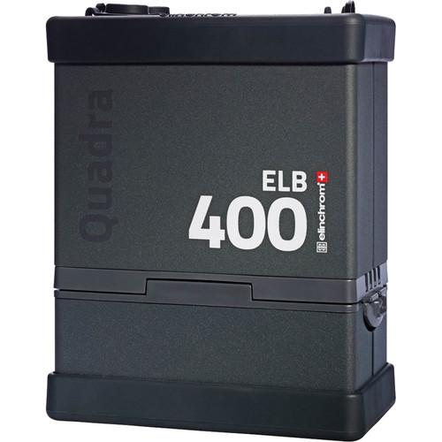 Generador Quadra Elinchrom ELB 400 con 2 Cabezas Pro (10420.1)