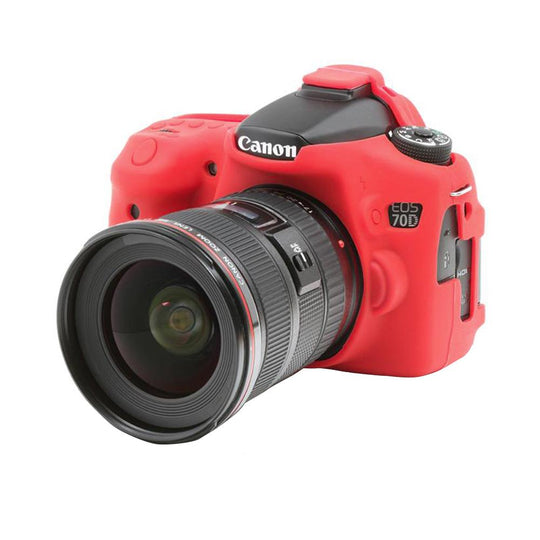Funda Protectora P/Camara Fotografica Canon 70D Roja