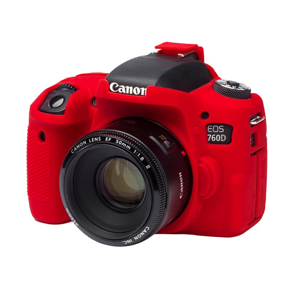 Funda Protectora Para Cámara Fotográfica Canon 760D/T6S Roja
