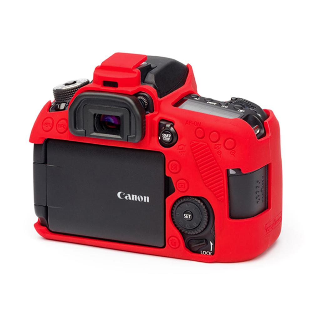 Funda EasyCover para Cámara Fotográfica Canon 80D Roja