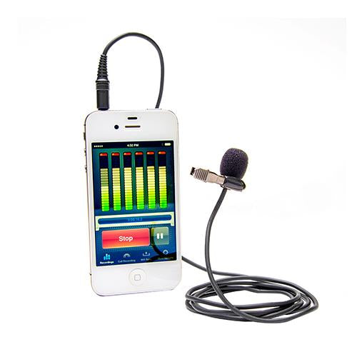 Micrófono Azden Tipo Lavalier Para Smartphones, Tablets y camaras DSLR (EX-503i)