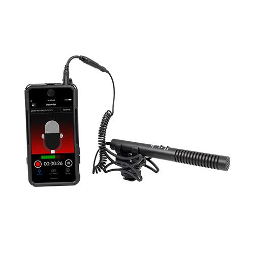 Micrófono Direccional Azden para Smartphones y Tablets y Cámara DSLR (SGM-990+i)