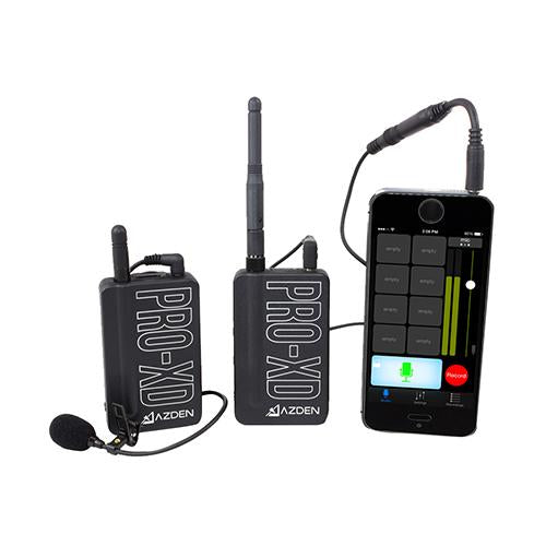 Micrófono Inalámbrico Azden Digital 2.4Ghz Sistema Lavalier (PRO-XD)