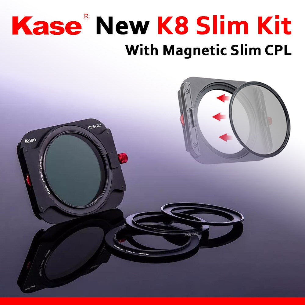 Kit Kase K8 - Soporte de 100MM con Filtro Magnético Polarizado