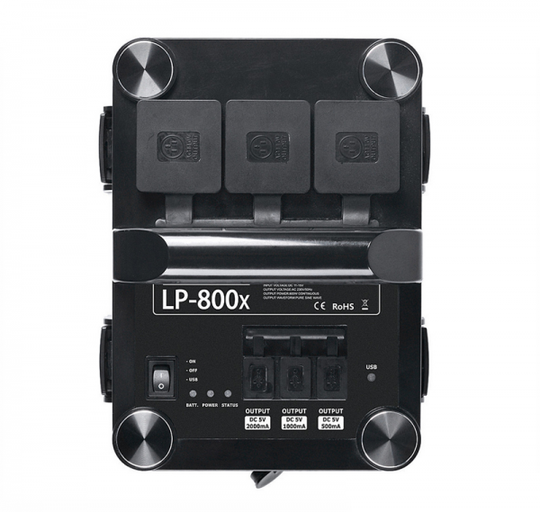 Estación de carga portátil Godox LP-800X para estudio